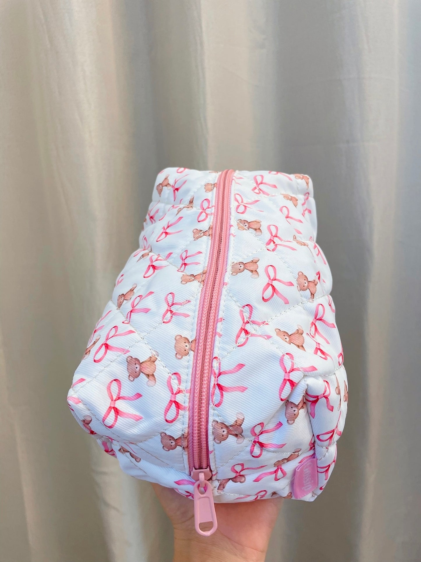 Bears & Bows Makeup Bag