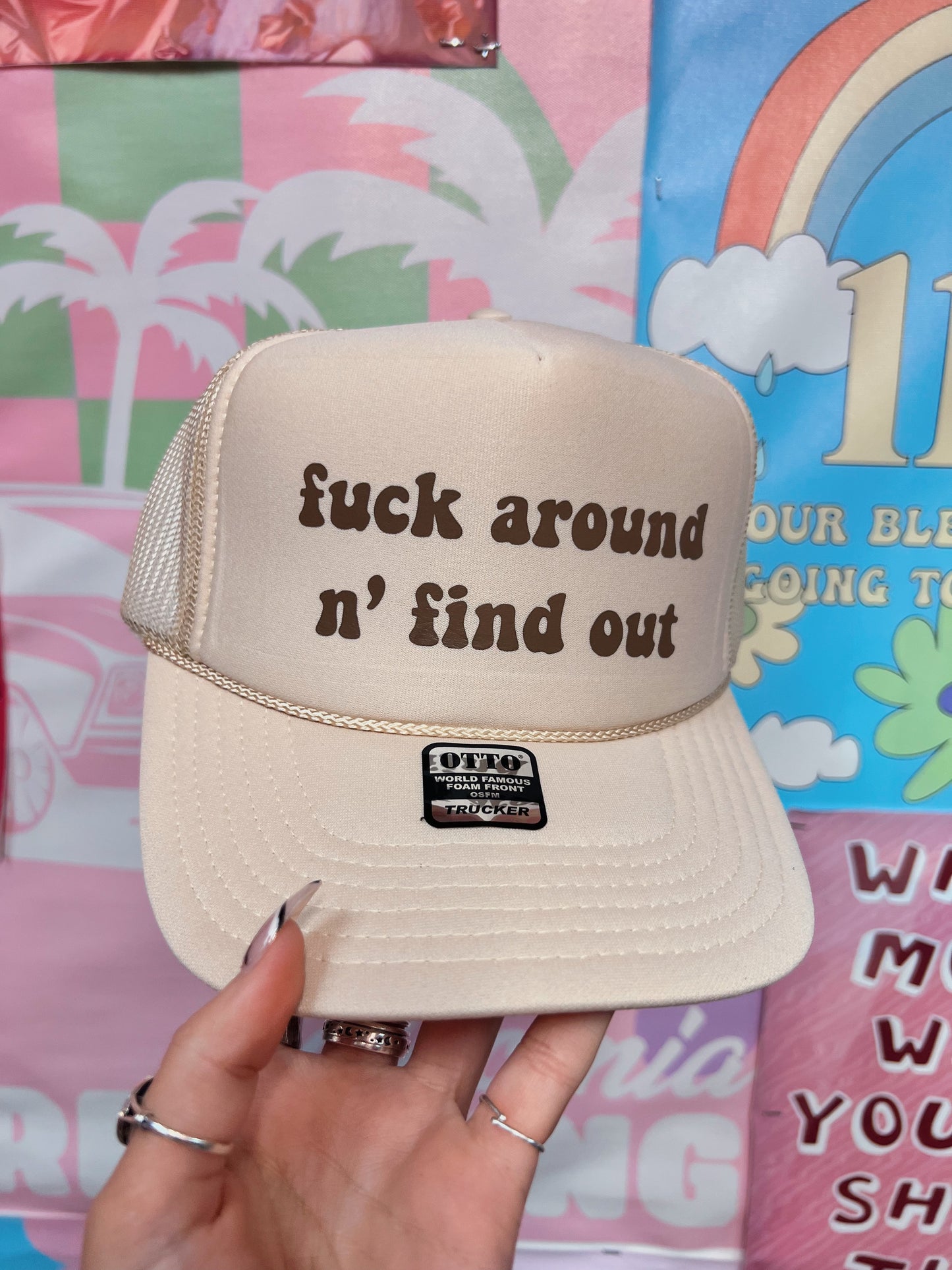 Fuck Around n' Find Out Trucker Hat