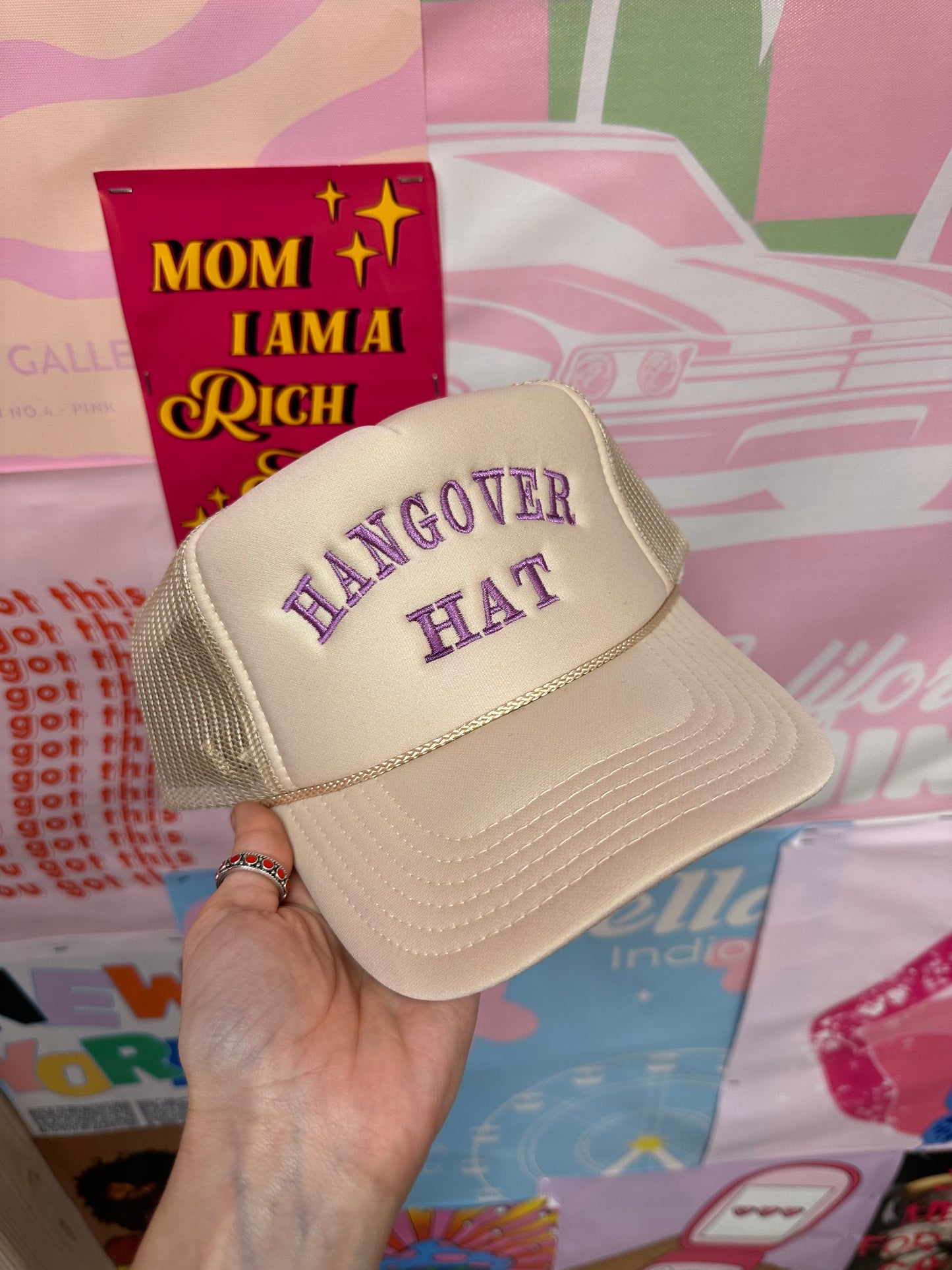 Hangover Tan Trucker Hat