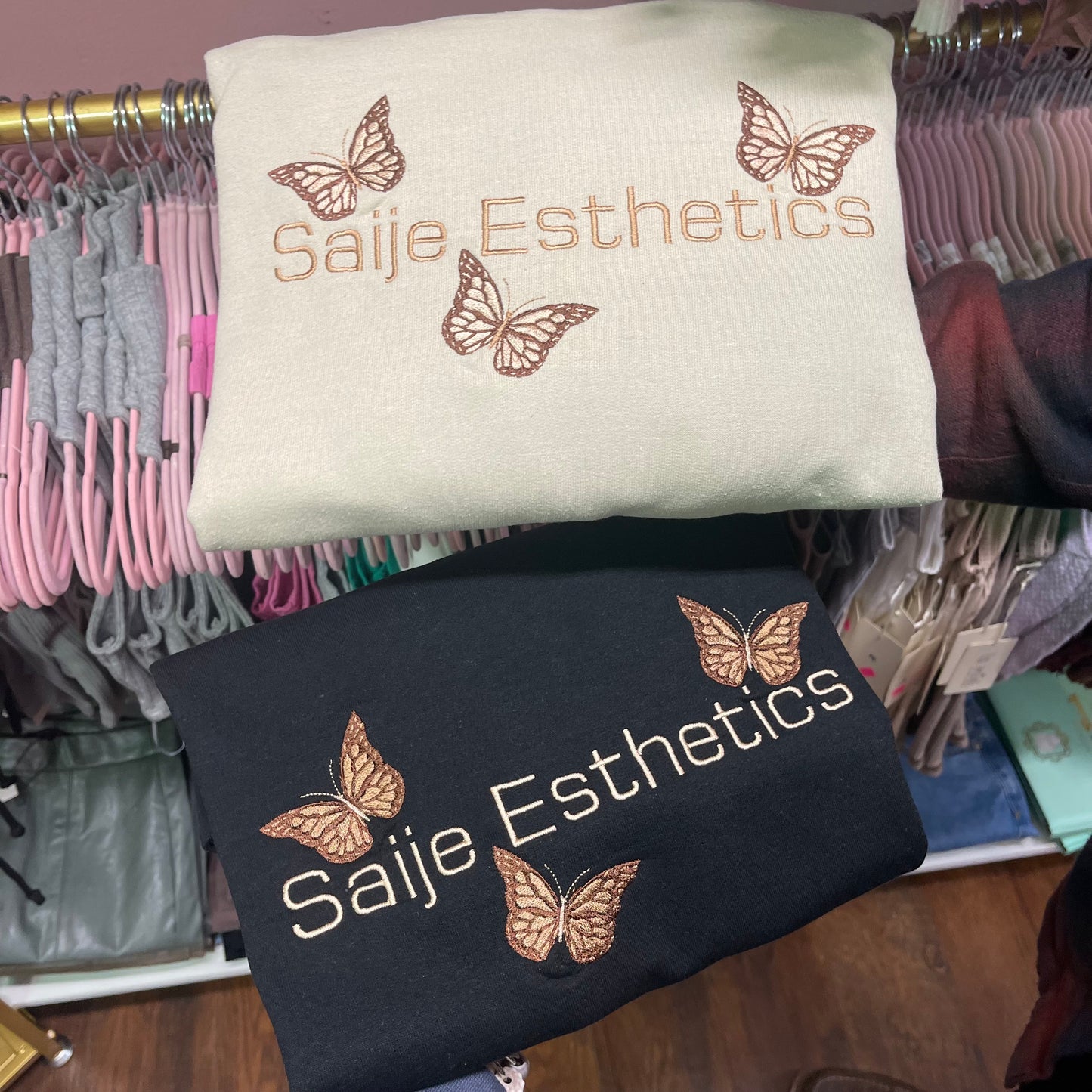 Brand Embroidery Sweatshirt