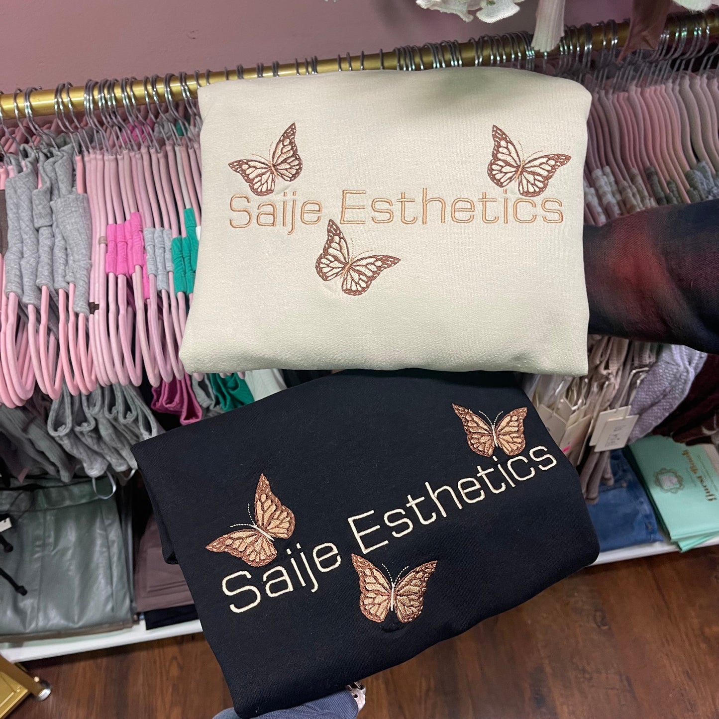 Brand Embroidery Sweatshirt