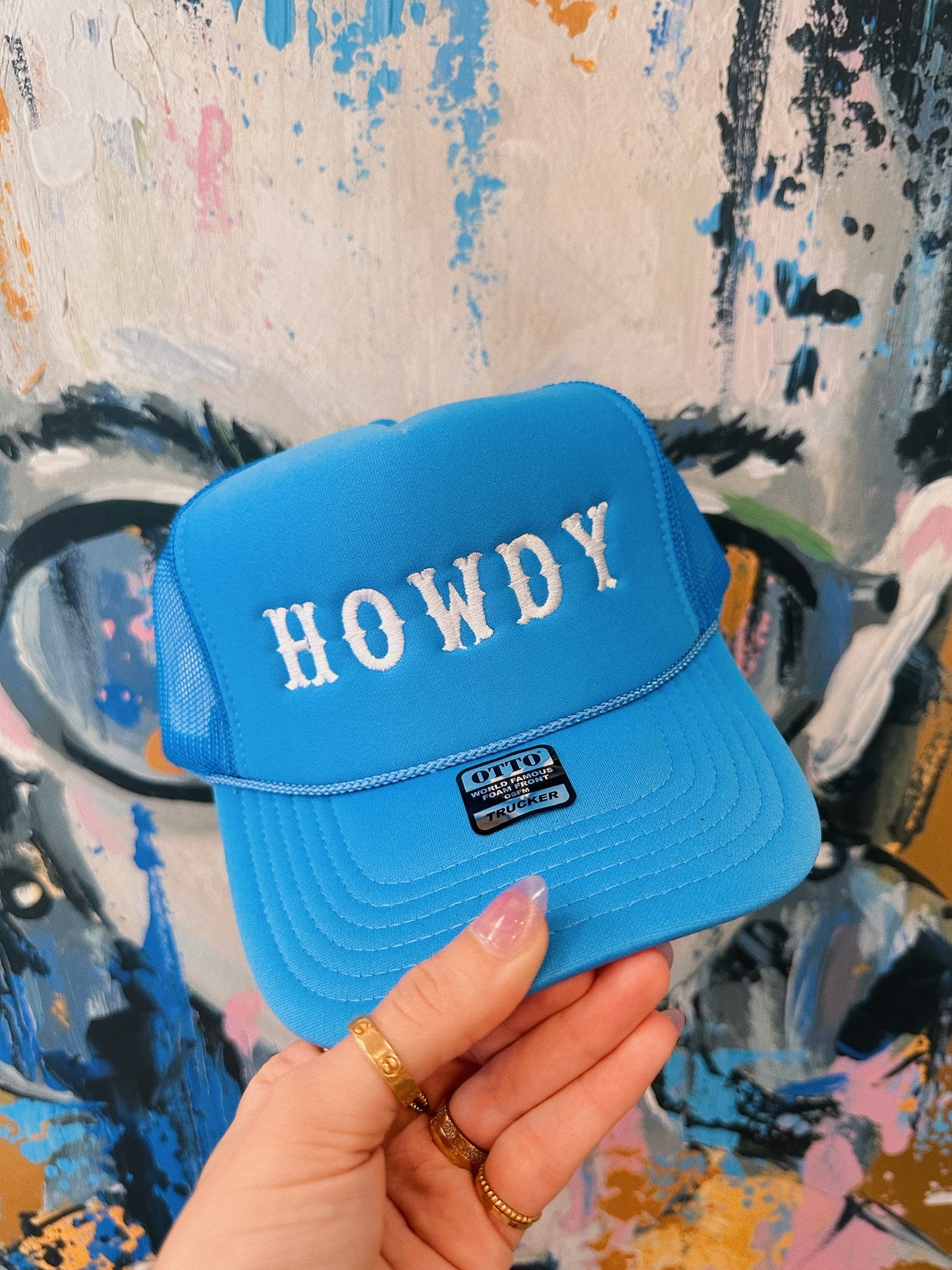 Howdy Embroidery Hat