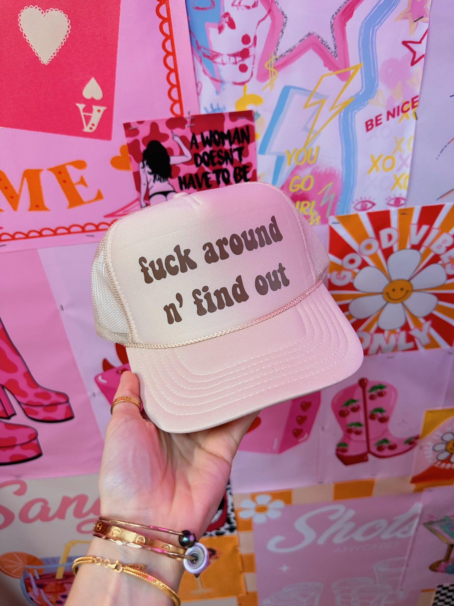 Fuck Around n' Find Out Trucker Hat