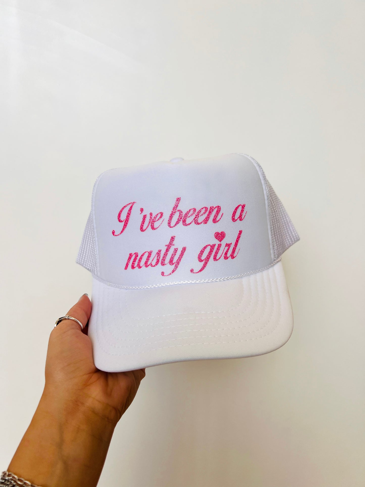 I've Been A Nasty Girl - Vinyl Trucker Hat