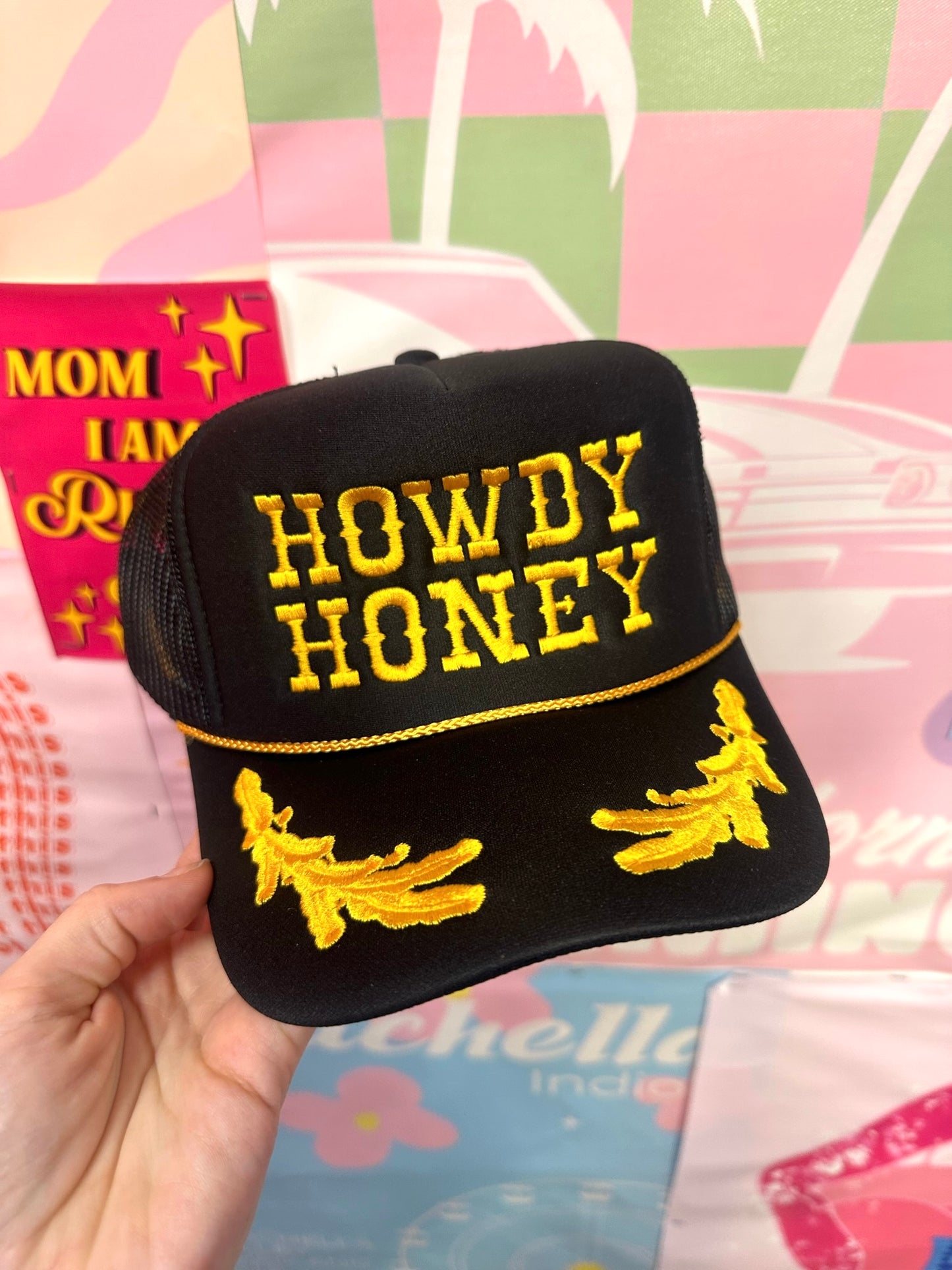 Howdy Honey - Embroidery Trucker Hat