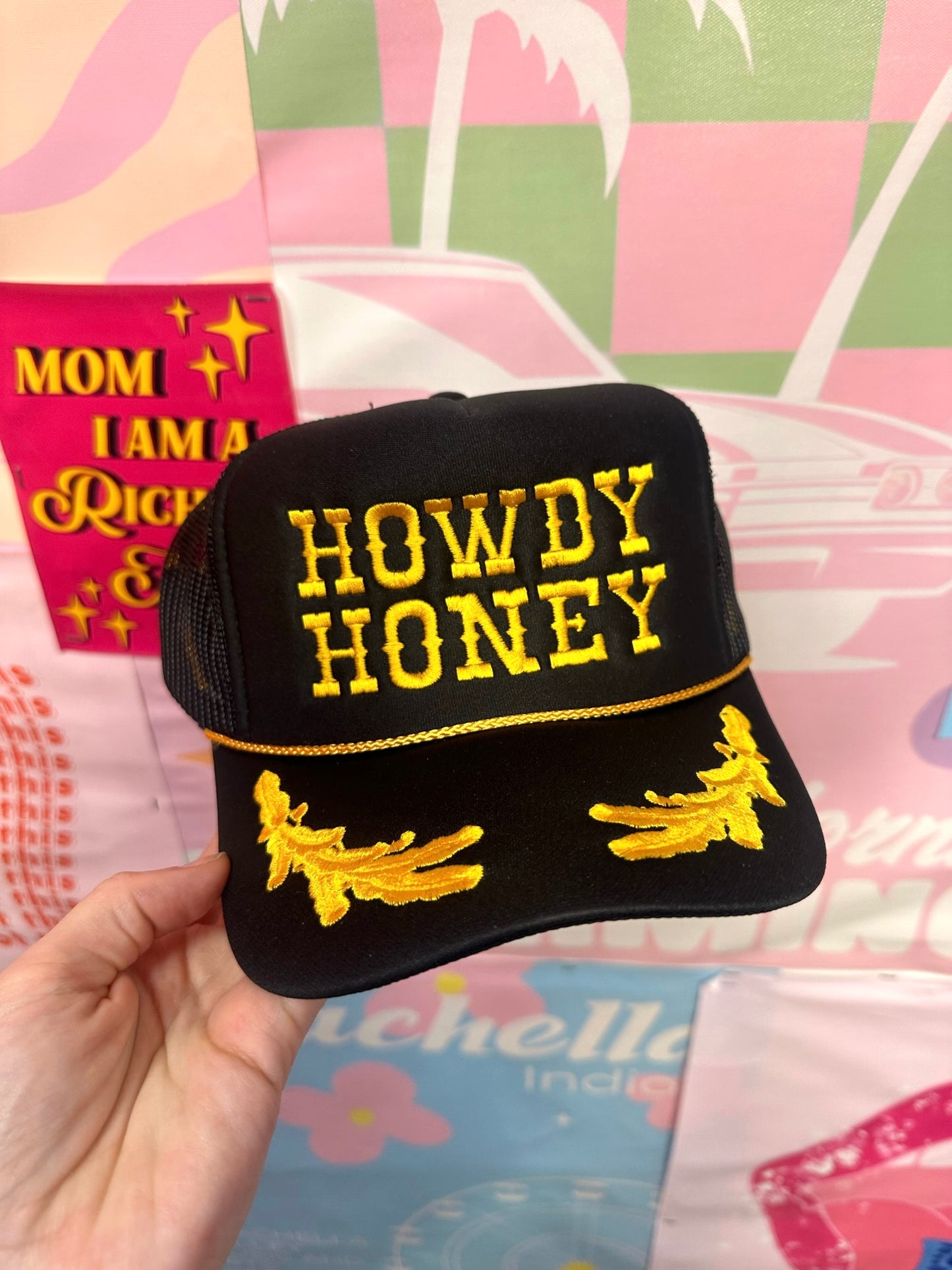 Howdy Honey - Embroidery Trucker Hat