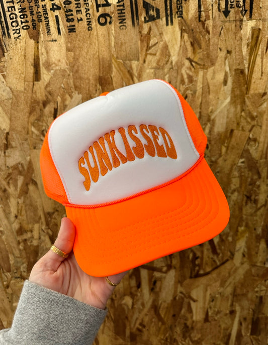 Sunkissed - Embroidery Trucker Hat