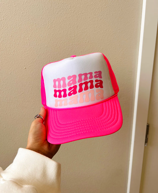 Mama - Vinyl Trucker Hat