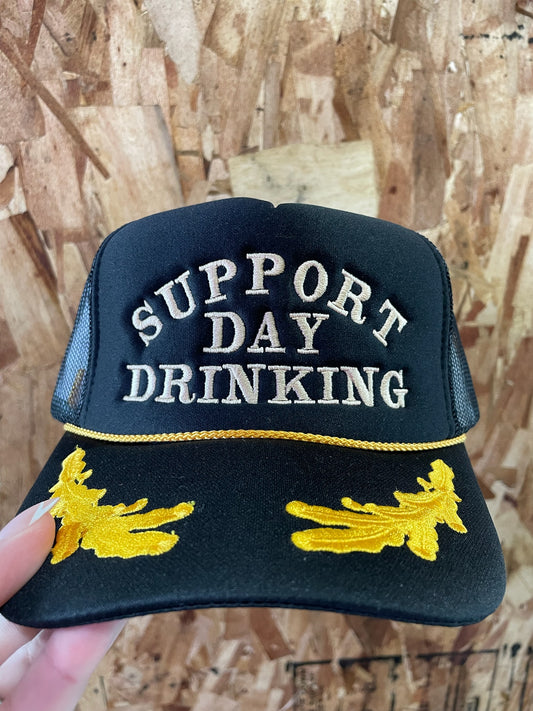 Support Day Drink Black w/Tan