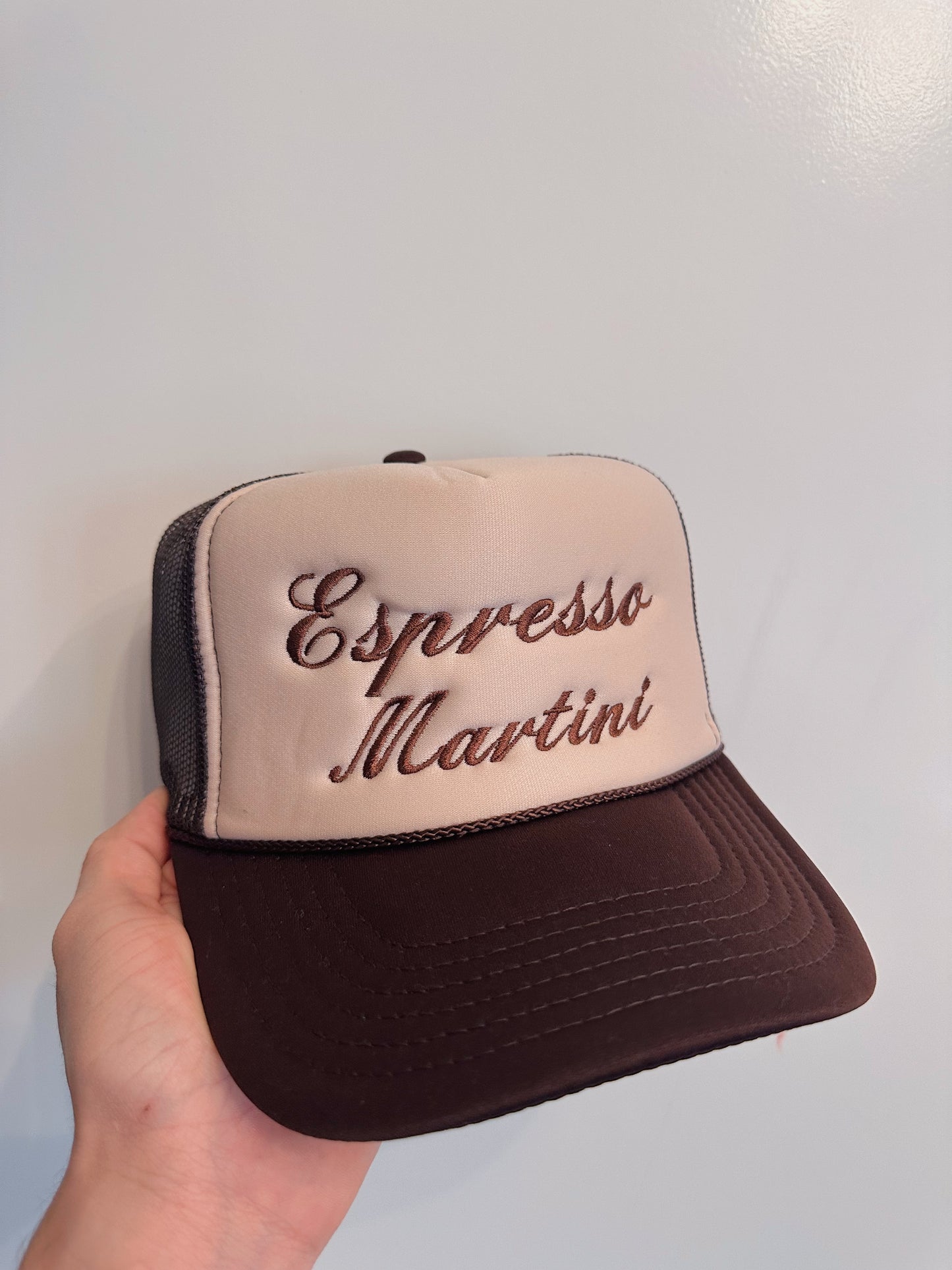 Espresso Martini Brown/Tan Trucker Hat