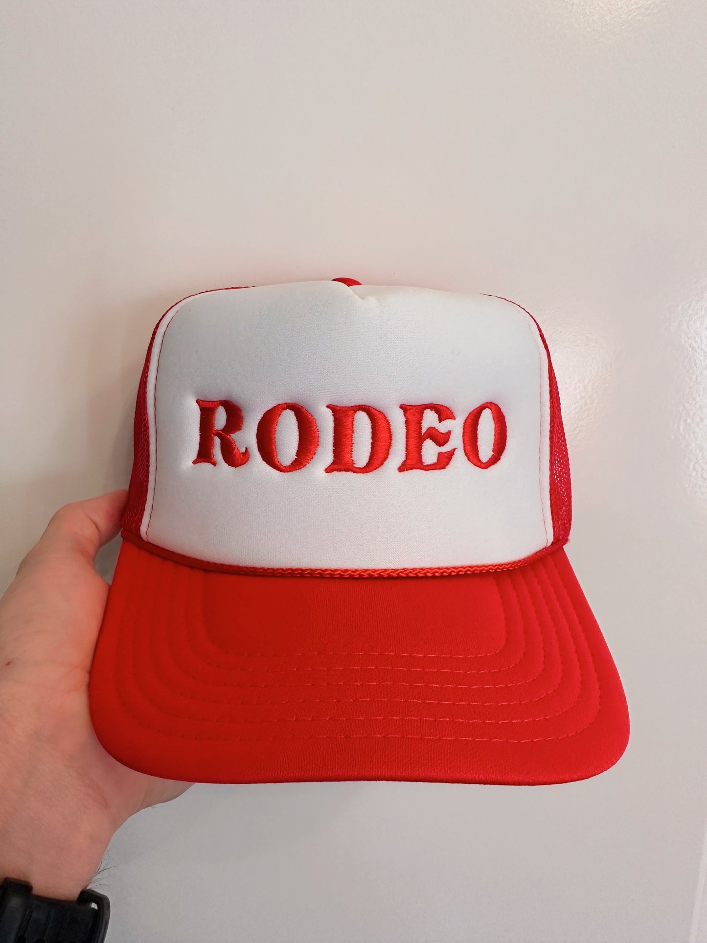 Rodeo Red Trucker Hat