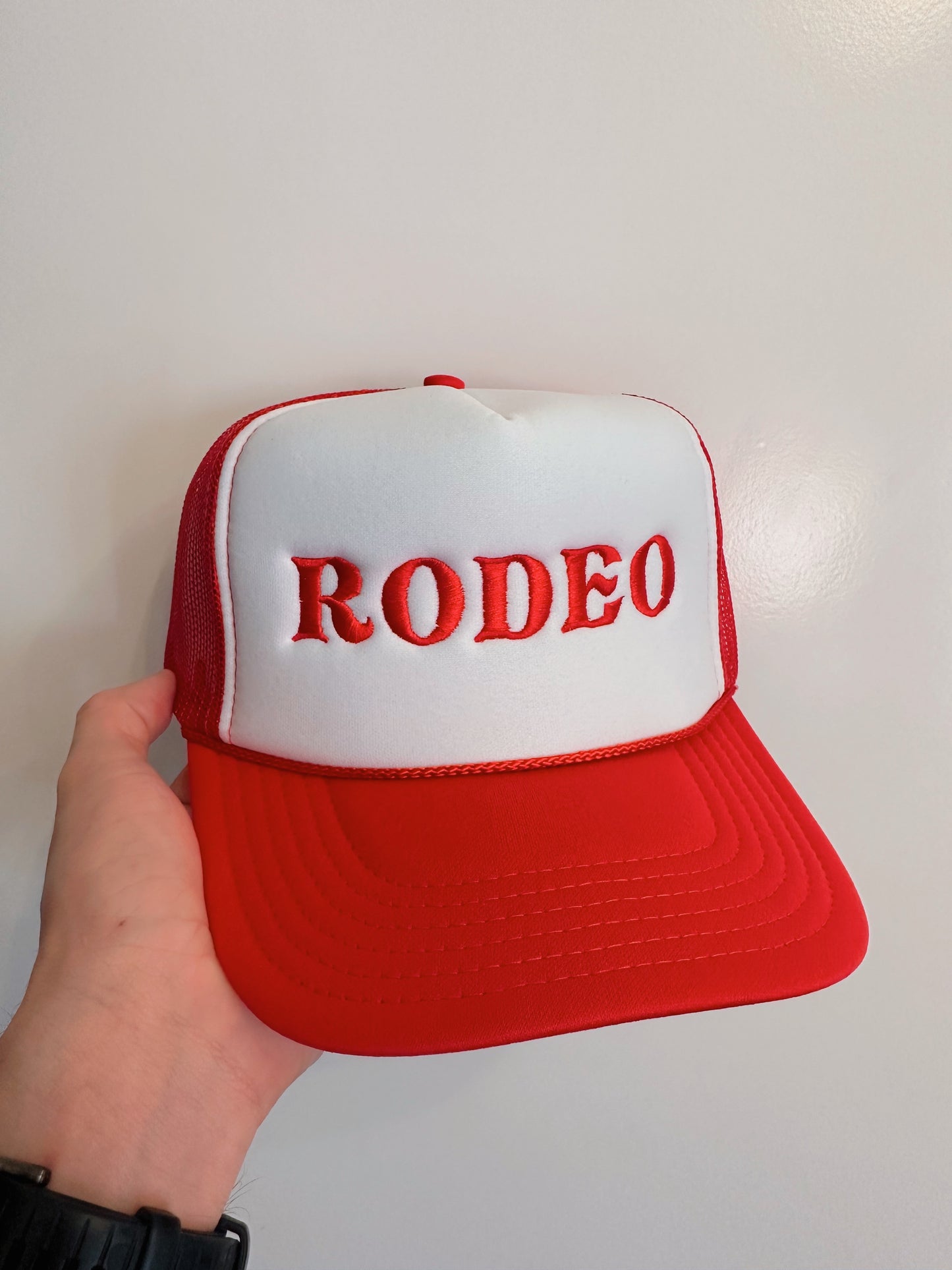 Rodeo Red Trucker Hat